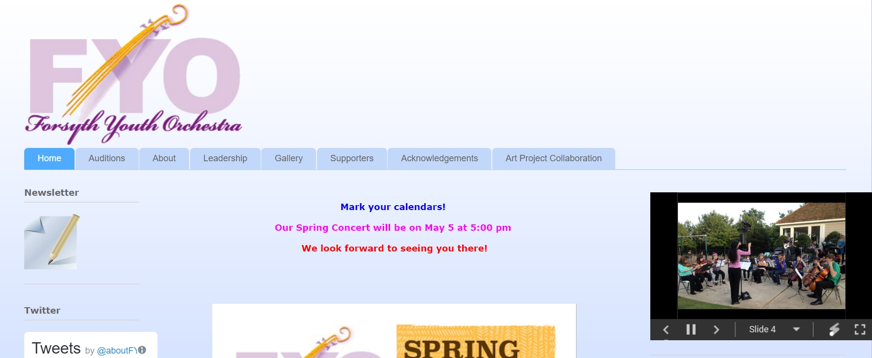 Forsyth Youth Orchestra